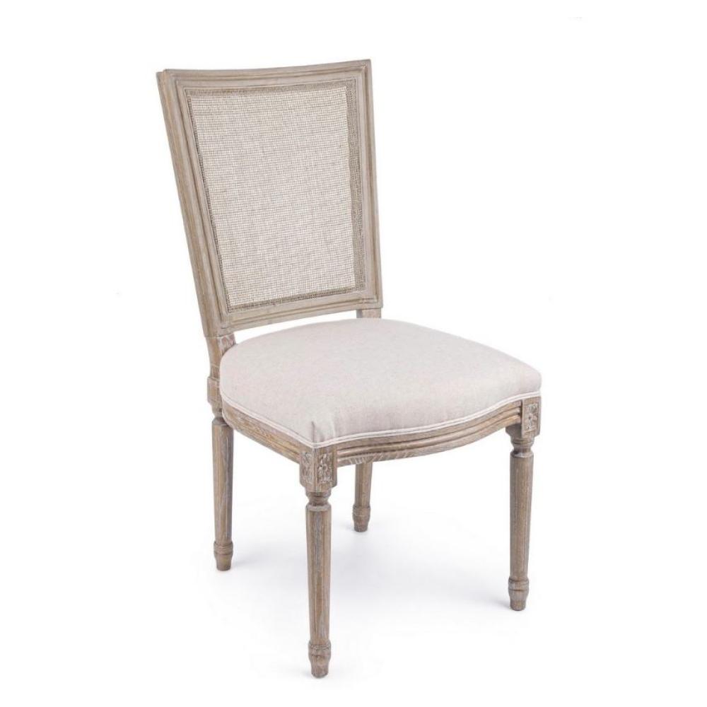 kemenyfa tolgy klasszikus provanszi provence mediterran country rusztikus szek etkezoszek len rattan natur termeszetes butor vintage konyha.jpg